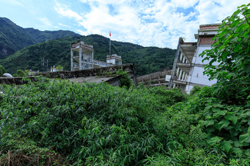 汶川映秀地震遗址