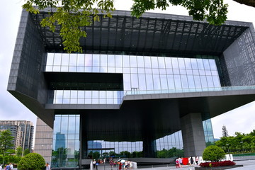 广州市城市规划展览中心正面