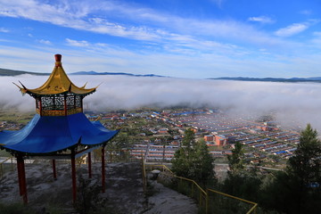 凝翠山风光