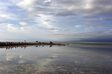 青海茶卡盐湖