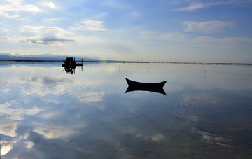 青海茶卡盐湖