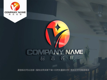 V字母logo