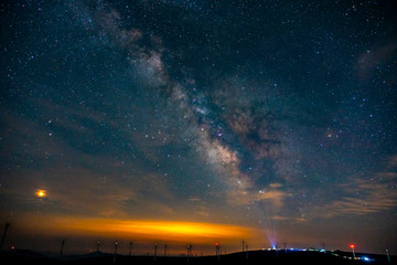 冰山梁星空