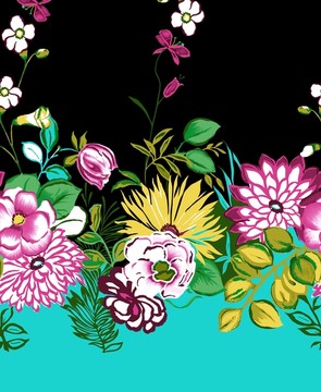 花朵定位