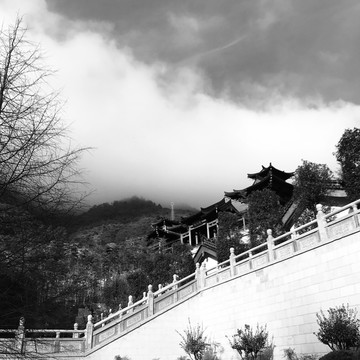 寺庙建筑风景