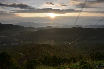 大山日出