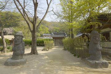 韩国济州岛石神像