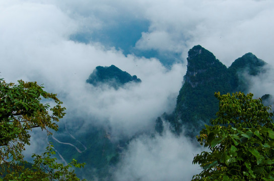 张家界天门山