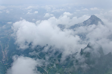 高山云雾