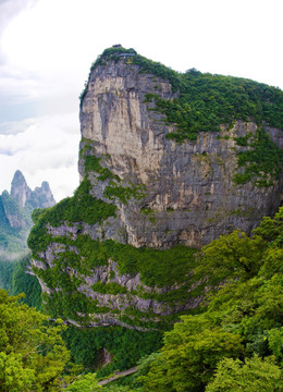 天门山全景图