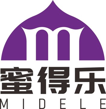 LOGO字母M無(wú)刺蜂蜂蜜標(biāo)志