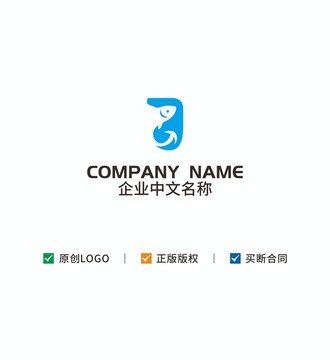 鱼logo