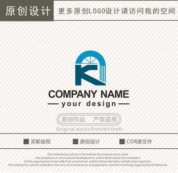 KN字母門業(yè)裝飾logo