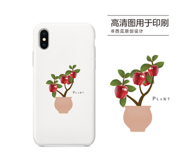 手機殼高清印刷平面圖