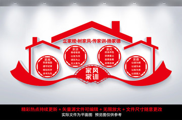家風(fēng)家訓(xùn)文化墻