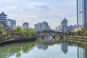 成都锦江安顺廊桥