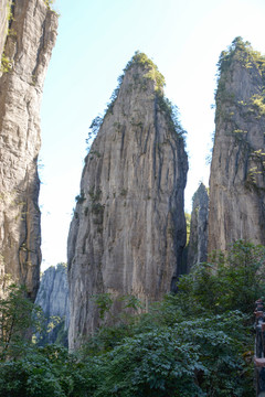 奇峰岩石