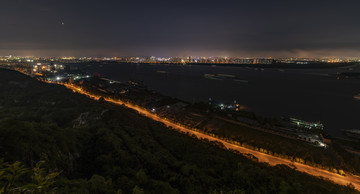 南京幕燕风景区夜景