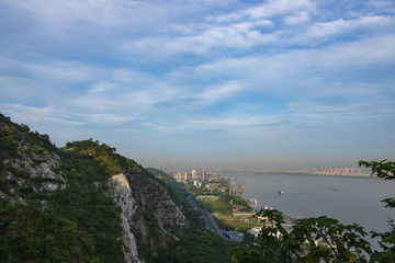 南京幕燕滨江风景区风光