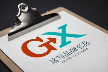 GX字母标志设计