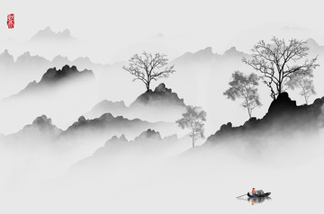 水墨山水