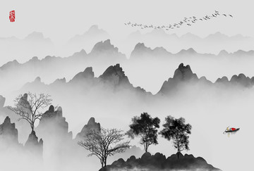 山水畫