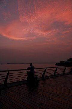 大鹏湾夕照