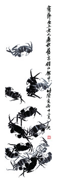 齊白石螃蟹