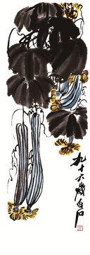 齊白石絲瓜
