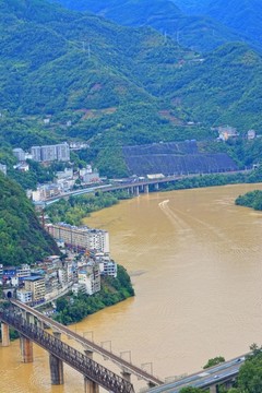 紫阳铁路大桥