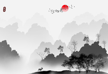 山水畫