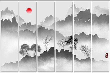 山水畫