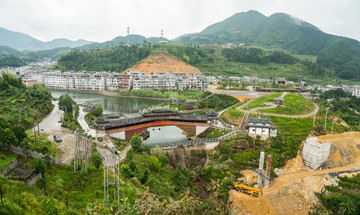 泰顺龟湖风光