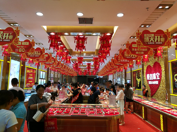 首饰店内景