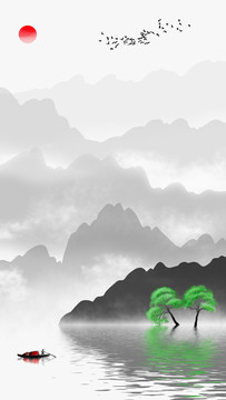 水墨畫