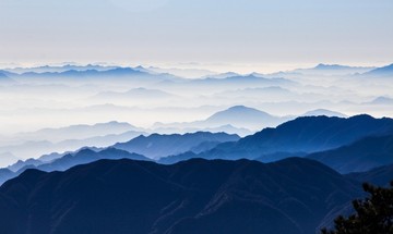 水墨黄山