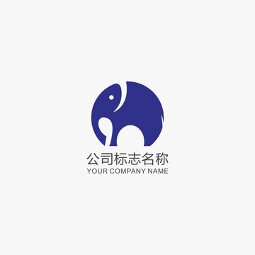 大象标志logo