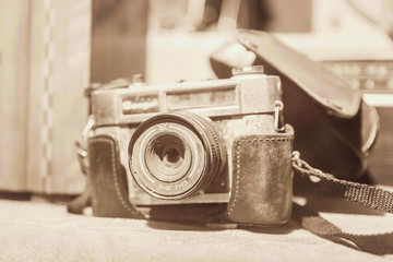 老式古董胶卷相机