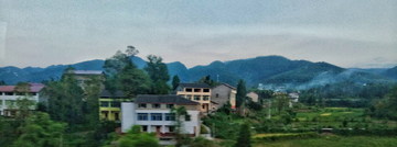 四川山村风景