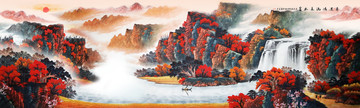 國(guó)畫山水