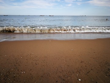 大连海滩风光