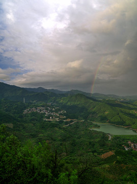 金华尖峰山大岭村