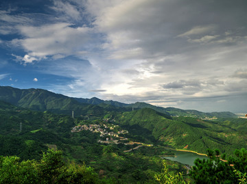 金华尖峰山风光