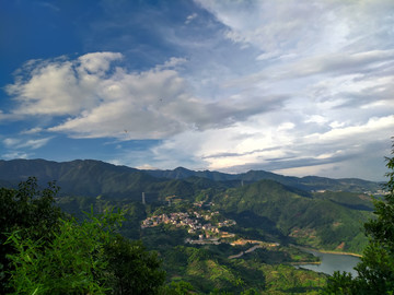 金华尖峰山大岭村民居