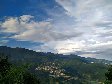 金华尖峰山大岭村民居