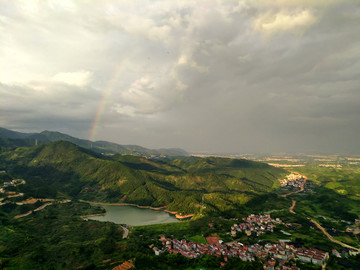 金华尖峰山山下曹村