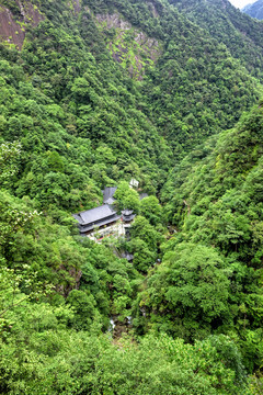 武义牛头山山中道观