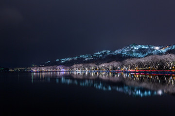 西湖雪景