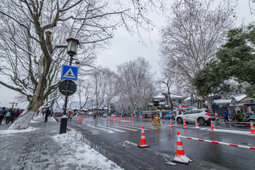 杭州雪景