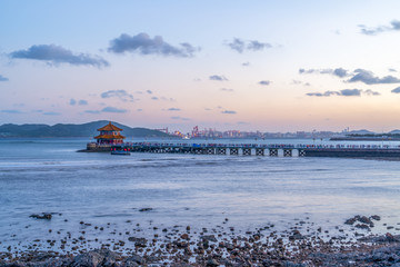 青岛栈桥风光